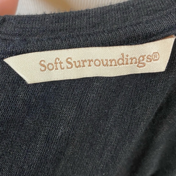 Soft Surroundings Black Swing Dress size small - Picture 3 of 3